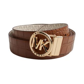 Michael Kors Jet Set Riem - Dames - Riemen - Bruin - M - Leer - Accessoires