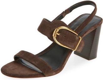 Veronica Beard Gaela Slingback Sandal in Espresso at Nordstrom, Size 7.5