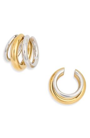 Luv AJ The Two-Tone Cala Ear Cuff in Two Tone at Nordstrom