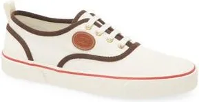 Valentino Garavani Tess 2 Canvas Sneaker in Ivory/Cuoio at Nordstrom Rack, Size 12Us / 45Eu