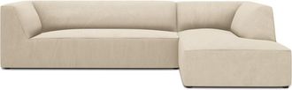 BLOOMINGLOFT 4-Sitzer Ecksofa Sao 273 x 180 cm, mit Cordbezug - Eckteil rechts