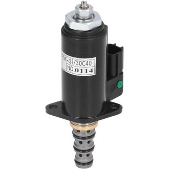 OEM V&aacute;lvula Solenoide De Bomba Hidr&aacute;ulica De Aluminio Para Kobelco Sk200-6 Sk230-6 Yn35v00019f1 Kdrde5k-31 30c40-101