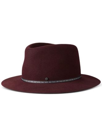 Maison Michel Fedora Andre - Rosso