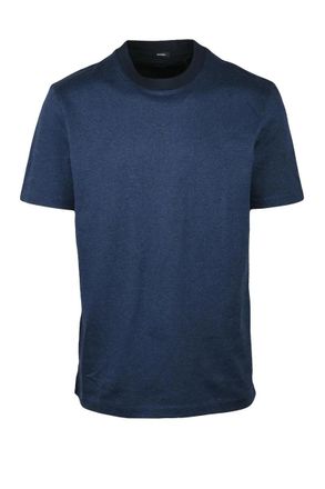 BOSS Blue Cotton T-shirt