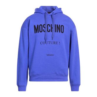 Moschino Heren Couture Milano Hoodie (Blauw)