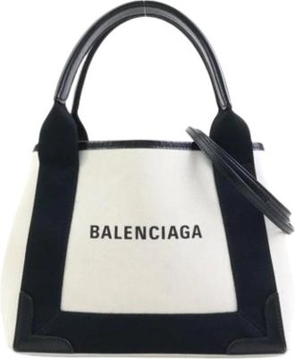 Balenciaga Pre-owned Vintage Tote Bag - Dames - Vintage Shopper - Beige - ONE Size - Vintage