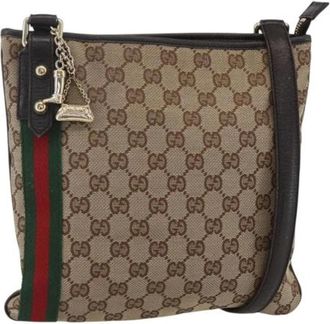 Gucci Pre-owned Cross Body Bags, female, Multicolor, Size: ONE SIZE Pre-owned Vintage Cross Body Bag