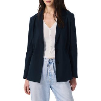 Rag & Bone Spencer Linen Blend Blazer in Sal at Nordstrom Rack, Size 12
