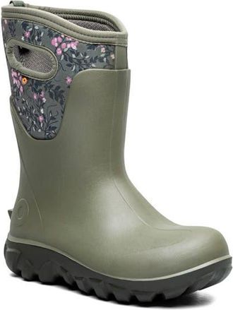 Bogs Classic Seamless Tall Rain Boot in Olive Multi at Nordstrom, Size 7