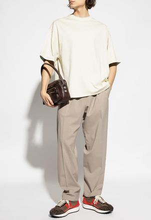 Jil Sander Double-layer T-shirt, Mens, Cream