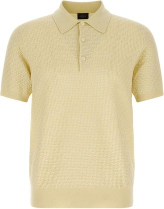 Brioni Heren, Tops, Geel, Maat: XL Katoen