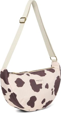Studio Noos Tassen, Dames, Veelkleurig, ONE Size, Wol, Beige Puffy Adult Fanny Pack Crossbody Tas