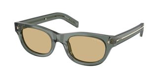 Prada PR C09SF Asian Fit 21J70R Mens Sunglasses Grey Size 52