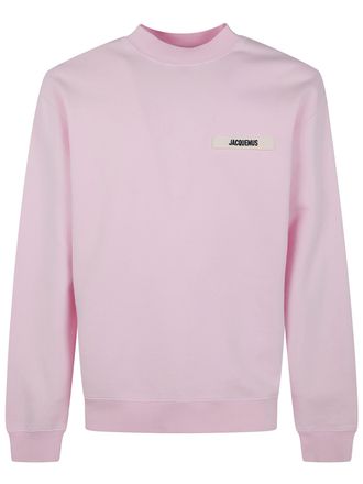 Jacquemus Le Sweatshirt Gros Grain Round Neck Sweatshirt