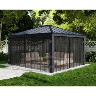 Canopia by Palram Canopia By Palram - Canopia Set De Mosquitero Para Dallas 4.9x4.3 M Cenador Negro