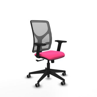 Piqueras y Crespo Silla De Oficina Piqueras Y Crespo Motilla Negro Soporte Ergon&oacute;mico