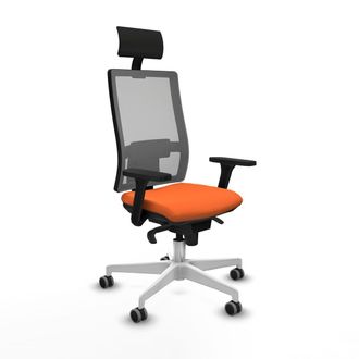 Piqueras y Crespo Piqueras Y Crespo Silla De Oficina Moderna Naranja Vivo