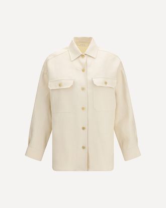 Umit Benan Linen Luisa Overshirt Female 40
