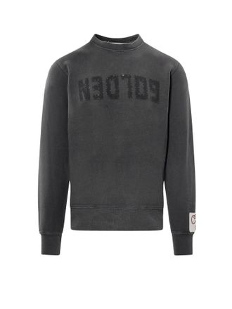 Golden Goose Archibald Distressed Cotton Sweatshirt