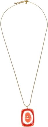 Chanel Collana con pendente CC 2003 - Oro