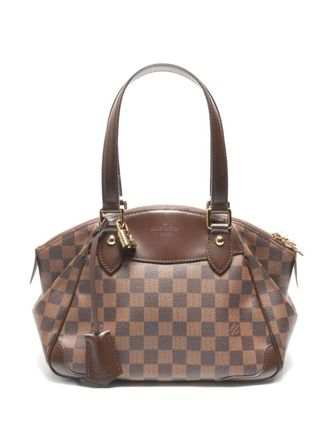 Louis Vuitton 2011 Verona PM Damier shoulder bag - women - PVC - One Size - Brown