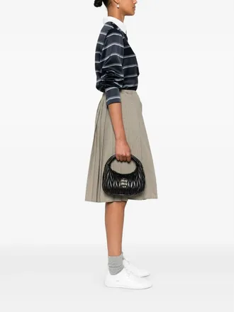 Miu Miu Wander Matelass&eacute; Nappa-leather Bag
