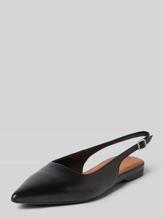 Vagabond Slingbacks aus echtem Leder Modell HERMINE in Black, Gr&ouml;&szlig;e 36