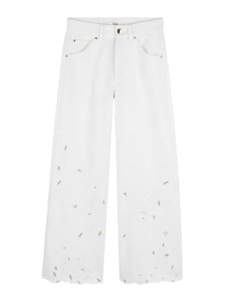 Chlo&eacute; Trousers With Embroidery