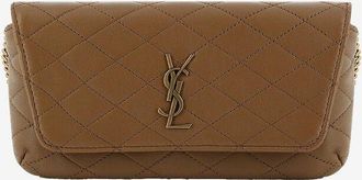 Saint Laurent Telefontasche aus Lammleder Gaby