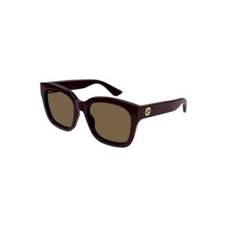 Gucci Authentieke Stijlvolle Brillen met Premium Kwaliteit - Dames - Accessoires - Bruin - Maat: 54 MM