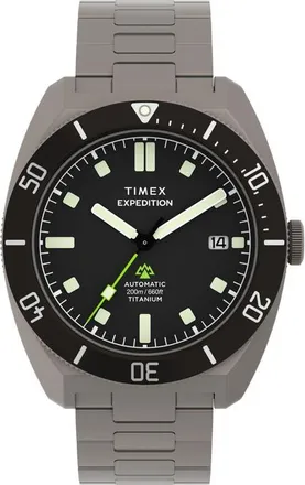 Timex Expedition Pioneer Titanium Automatic Bracelet Watch, 41mm at Nordstrom