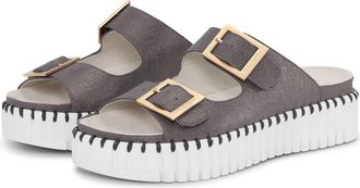 Ilse Jacobsen Womens Tulip 1032 Sandal In Grey/white