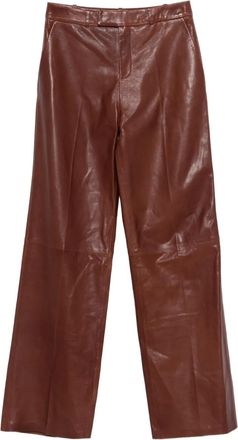 Arma Leren broek - Bruin