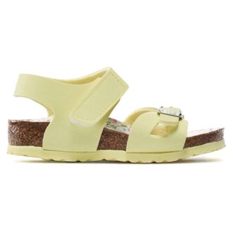 Birkenstock Colorado Birko-Flor Kids Hook and loop Sandals - Grained Popcorn - Size:UK 11.5