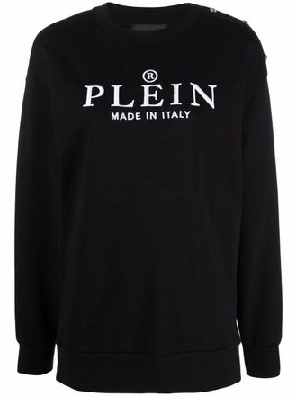 Philipp Plein Felpa con stampa - Nero