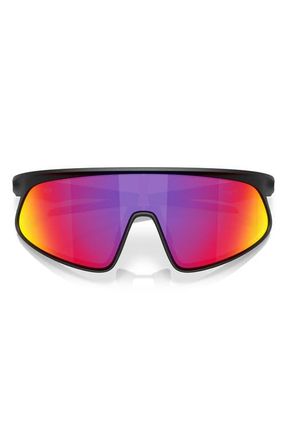 Oakley RSLV 149mm Prizm Shield Sunglasses in Black Grey at Nordstrom