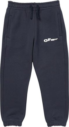 Off-white Type Joggers - male - Off White - Sweatpants - Blue - 10 Y - Kids