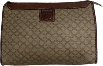 Celine Pre-owned Clutches, female, Beige, Size: ONE SIZE Pre-owned Vintage Clutch