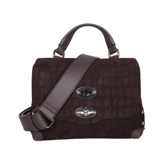 Zanellato Tassen, Dames, Bruin, ONE Size, Leer, Postina Baby Bag