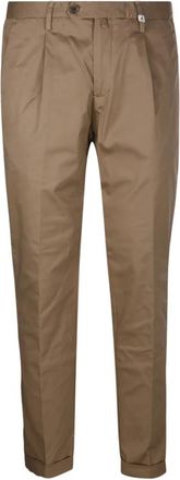 Myths Chinos, male, Brown, S, Biscotto Long Pant