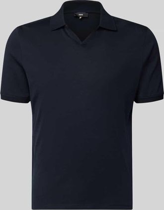 Cinque Slim Fit Poloshirt mit Logo-Detail Modell Boll in Marine, Gr&ouml;&szlig;e XXL