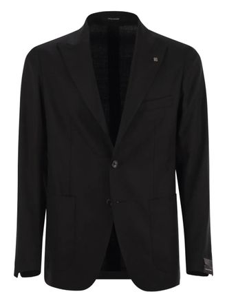 Tagliatore Derrick wool blazer - Black