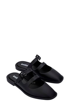 Melissa Anastasia Mary Jane Mule in Matte Black at Nordstrom, Size 10