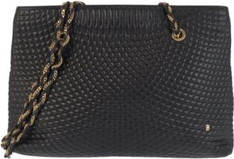 Bally Pre-owned Leren Tote Tas - Dames - Vintage Schoudertas - Zwart - ONE Size - Leer - Vintage