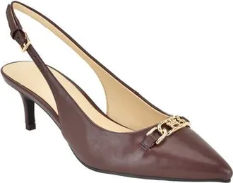 Tommy Hilfiger Tienna Slingback Pointed Toe Pump in Burgundy at Nordstrom, Size 6.5