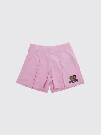 Moschino Pantaloncino jogging in cotone con logo