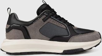 Cruyff Mens Rayado Trainers in Black Nylon - Size UK 12