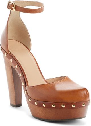 Chlo&eacute; Lola Platform Pump in Brown at Nordstrom, Size 10Us