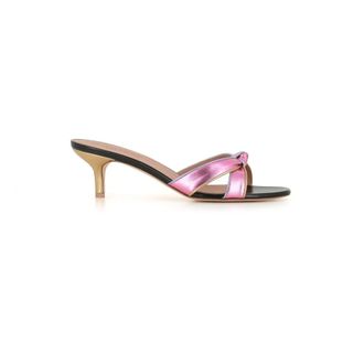 Malone Souliers Heeled Mules, female, Pink, Size: 8 1/2 US Raquel 45-1