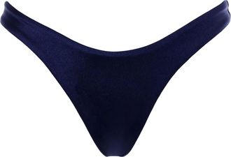 Agua Bendita Fiore high-leg bikini bottoms - Blue
